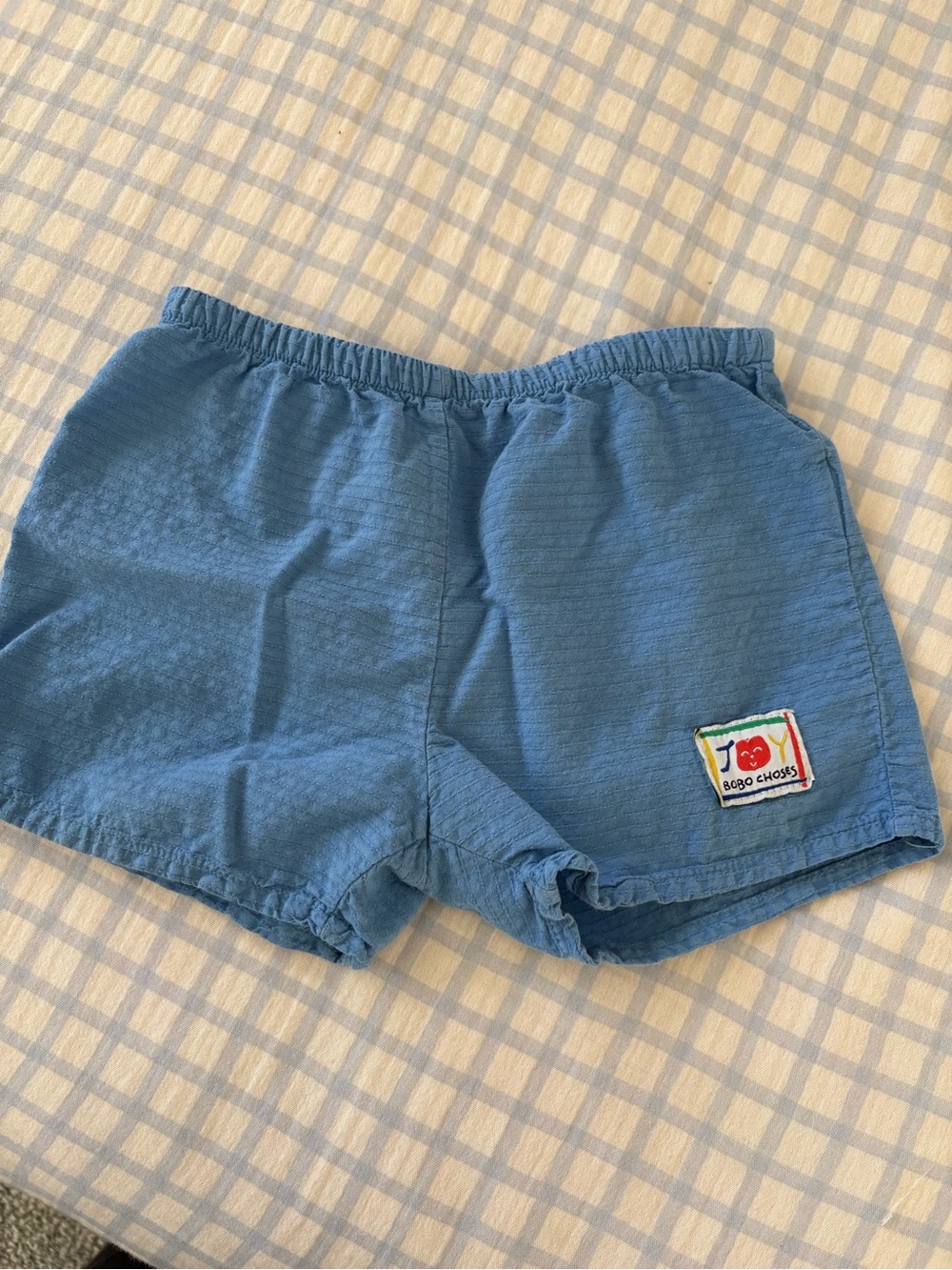 Bobo Choses Blue Woven Shorts